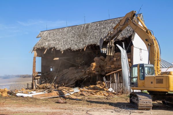 Barn Demolition in Lake Charles
