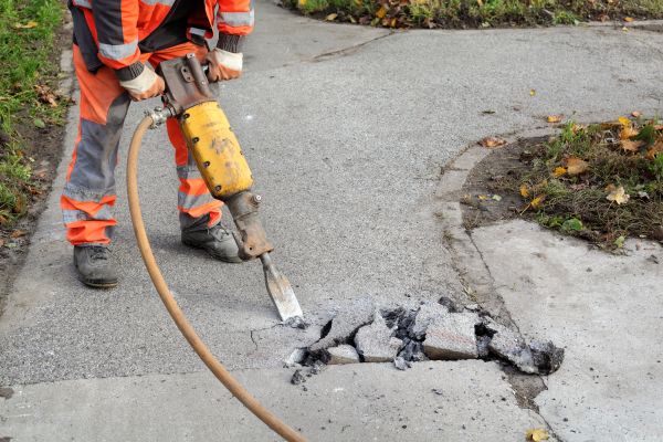 Sidewalk Removal in Lake Charles