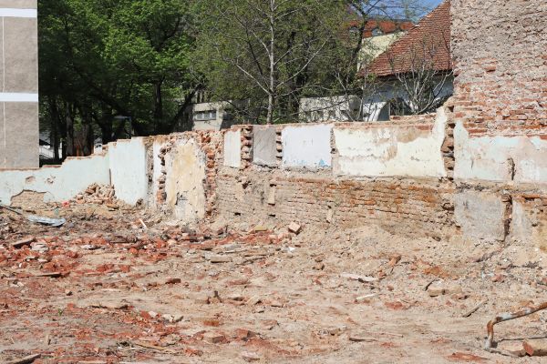Brick Wall Demolition in Lake Charles