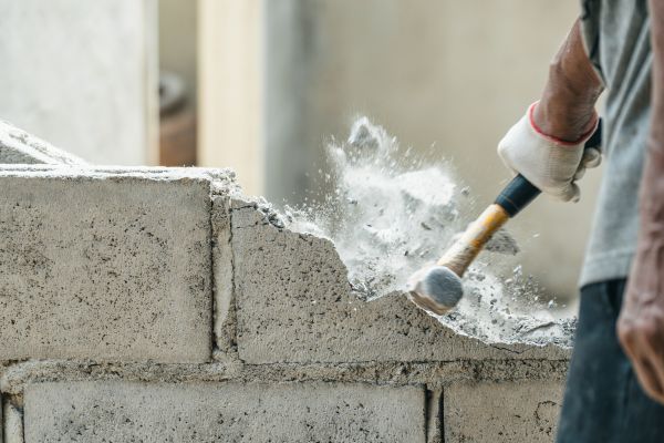 Block Wall Demolition in Lake Charles